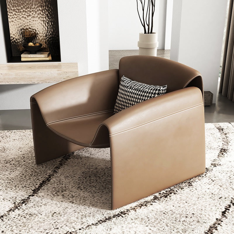 Palette Leather Lounge Chair