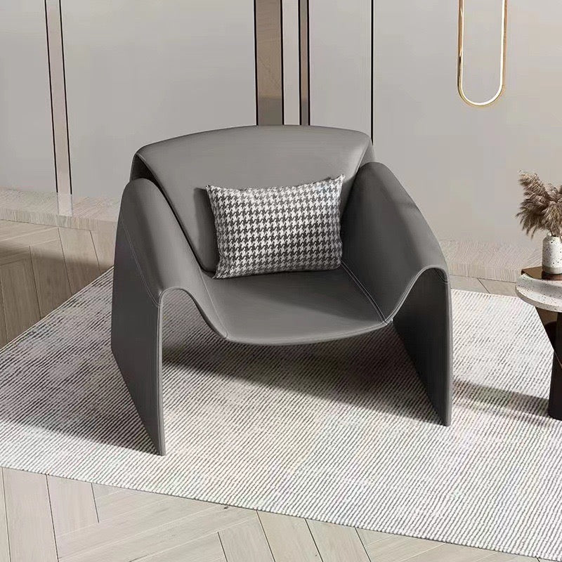Palette Leather Lounge Chair