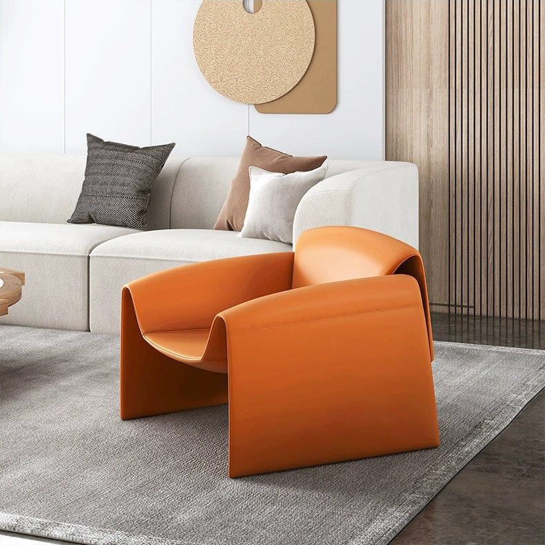 Palette Leather Lounge Chair