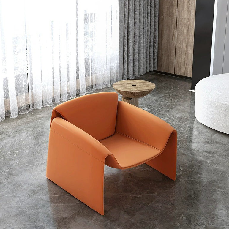 Palette Leather Lounge Chair