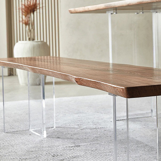 Acrylicridge Wood Bench