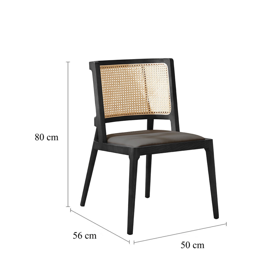 Arden Rattan Dining Chair