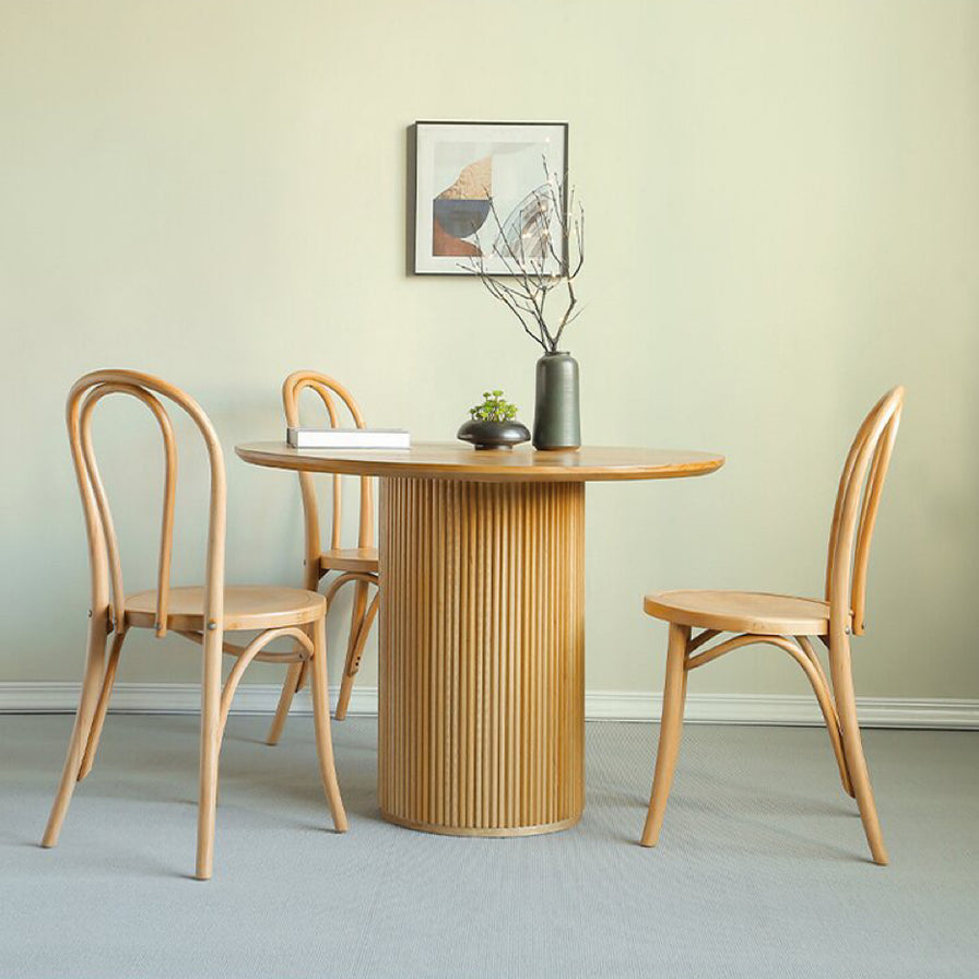 Cyrus Pine Wood Dining Table