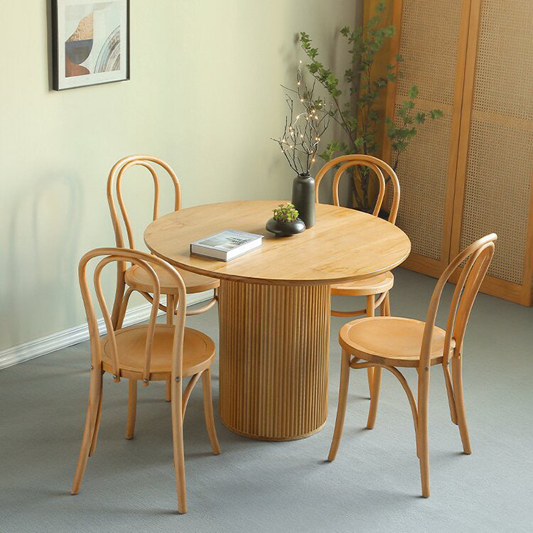 Cyrus Pine Wood Dining Table