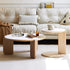 Kanso Natural Wood Coffee Table Set