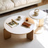 Kanso Natural Wood Coffee Table Set