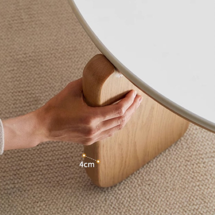 Kanso Natural Wood Coffee Table Set