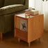 Amari Cherry Wood Beside Table