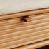 Nomi Cherry Wood Shoe Bench