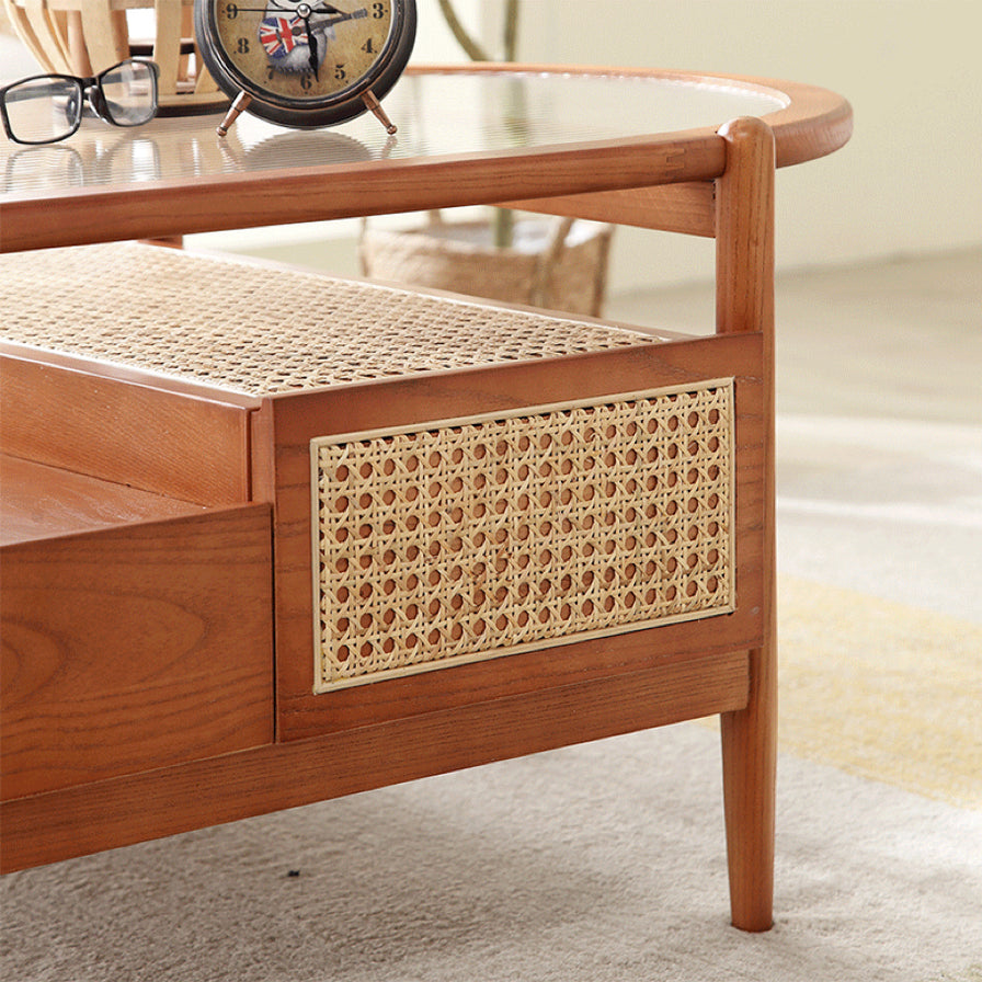 Verdant Glass Coffee Table