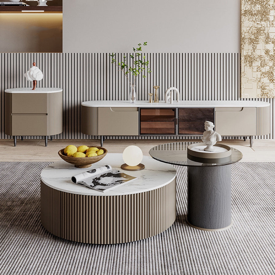 Opulent Stone Coffee Table