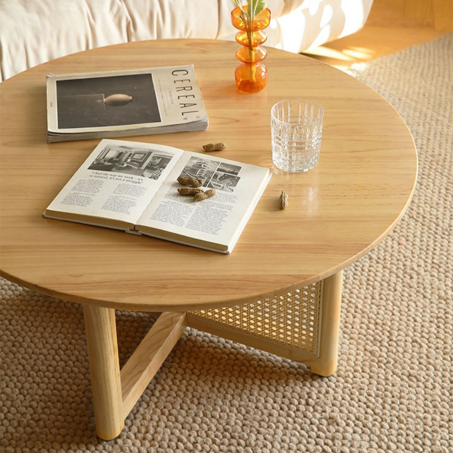 Natural Zen Wood Coffee Table