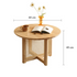 Natural Zen Wood Coffee Table