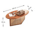 Rattan Regalia Coffee Table