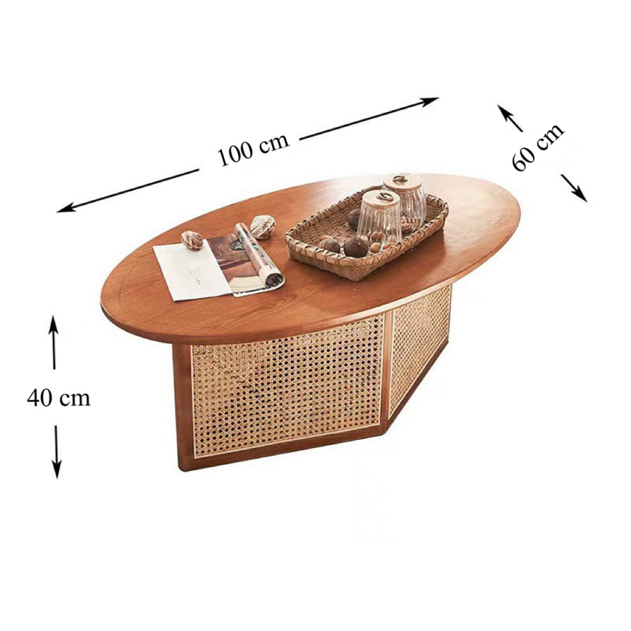 Rattan Regalia Coffee Table