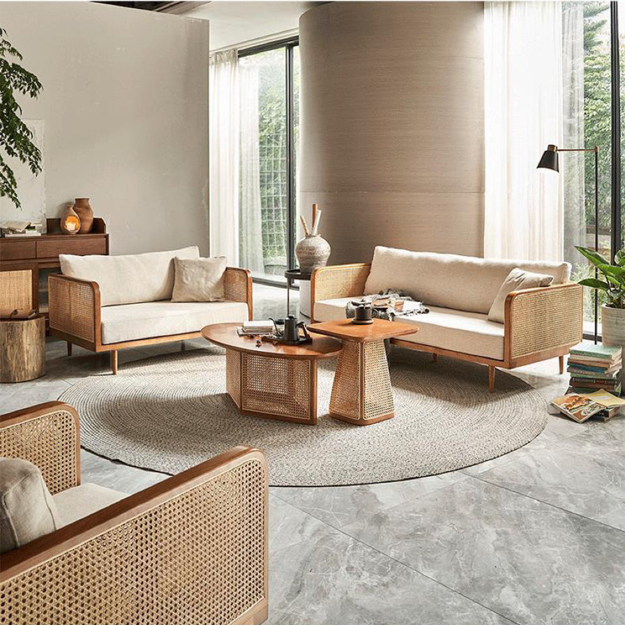 Rattan Regalia Coffee Table
