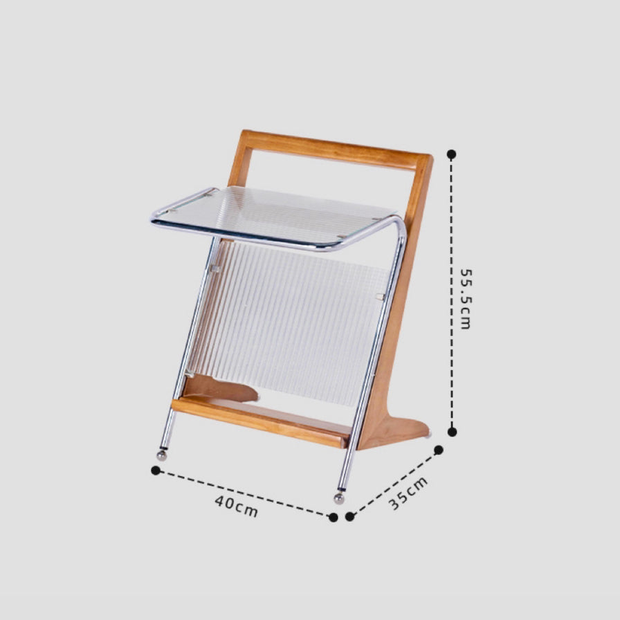 Glass Nook Side Table