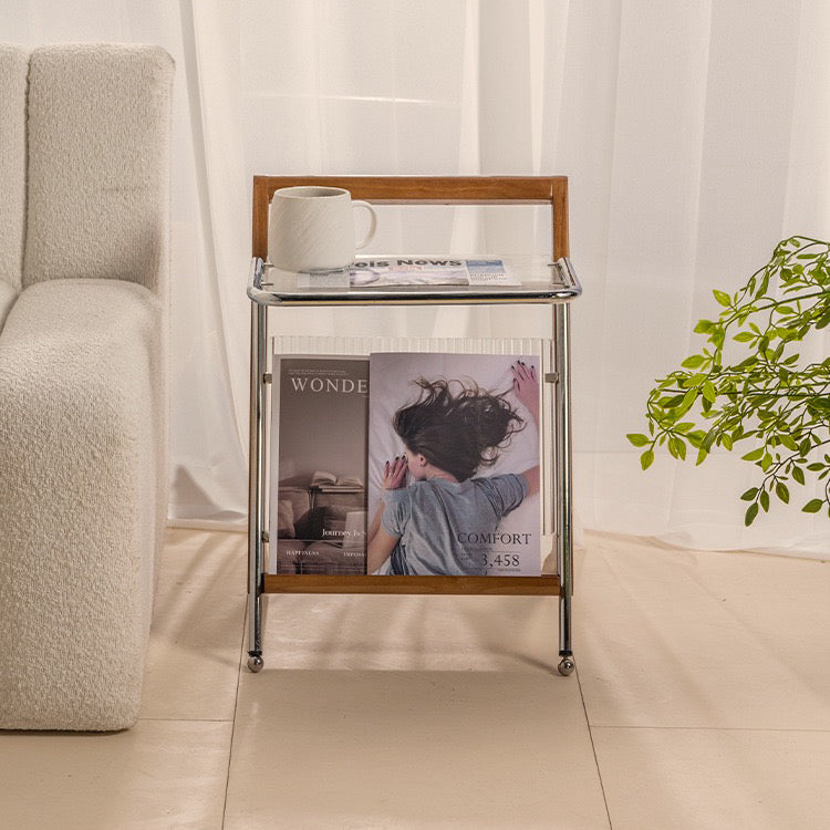 Glass Nook Side Table