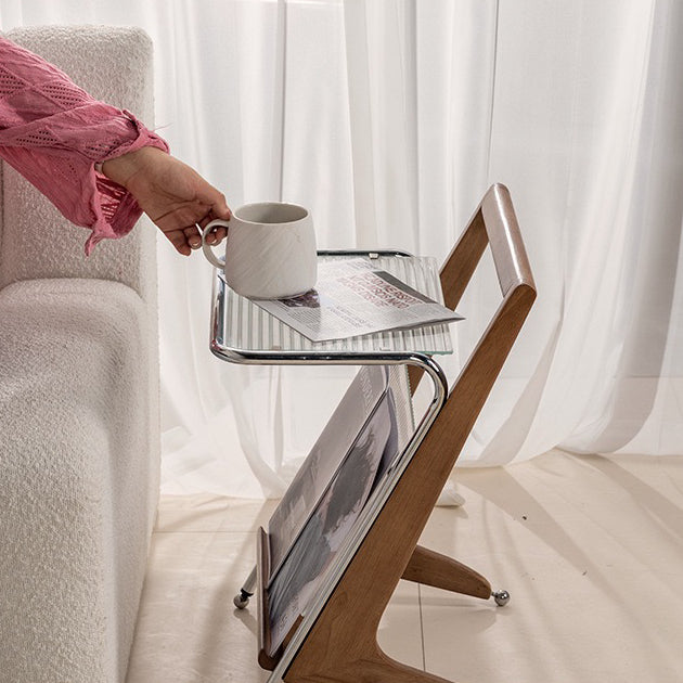 Glass Nook Side Table