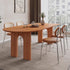 Peninsular Wood Dining Table