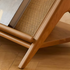 Sierra Wood Glass Coffee Table